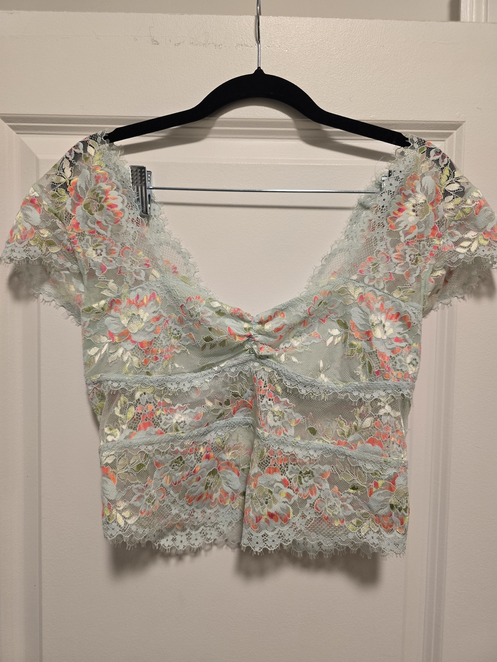 Garden Party lace tee by Intimately Free People Medium - Picture 4 of 7